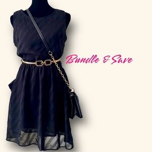 Open Back Skater Dress